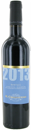 Banyuls rouge 2013 500 ml