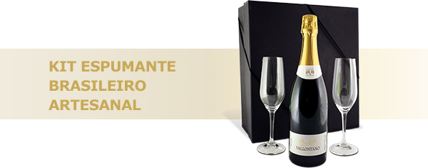 Kit Espumante Brasileiro Artesanal